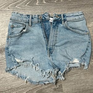 Zara denim shorts